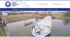 Desktop Screenshot of ceskelodenice.cz